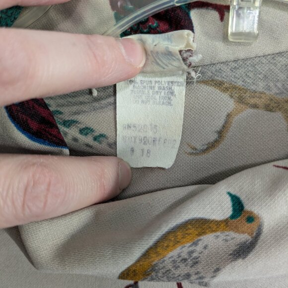 Vintage top size 18 fits like xl - Picture 5 of 5